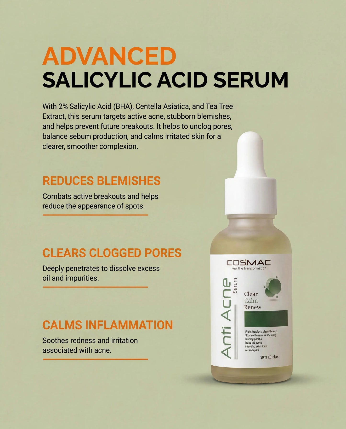 Anti Acne Serum - Cosmac