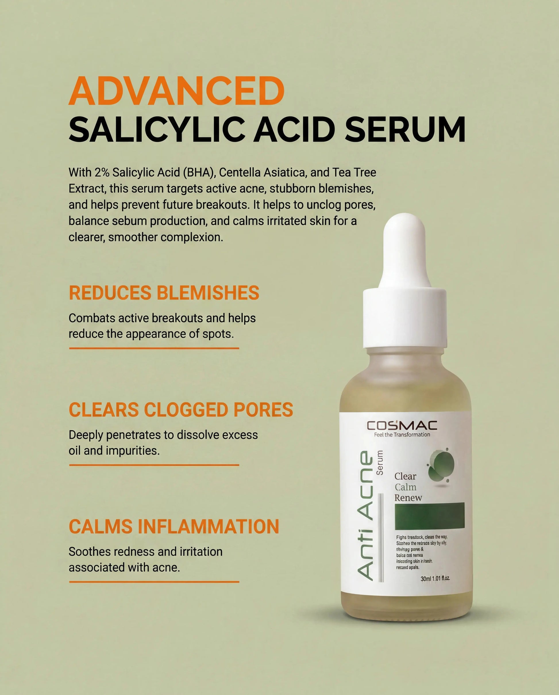 Anti Acne Serum - Cosmac