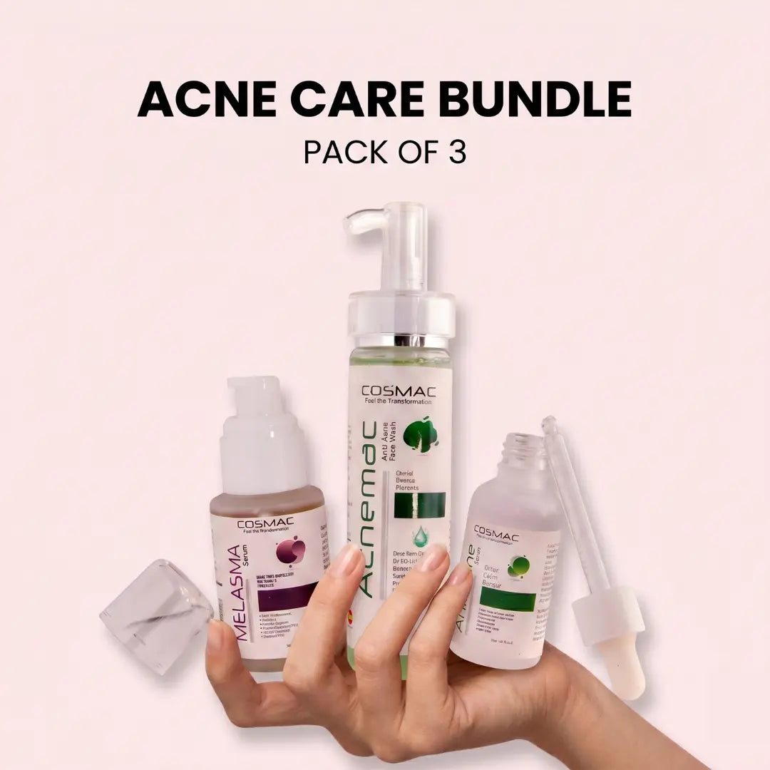 Cosmac Best Acne Treatment Kit with Free Anti Acne Serum - Cosmac