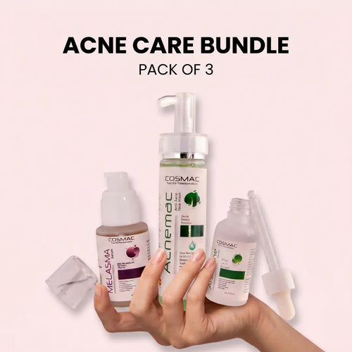 Cosmac Best Acne Treatment Kit with Free Anti Acne Serum - Cosmac
